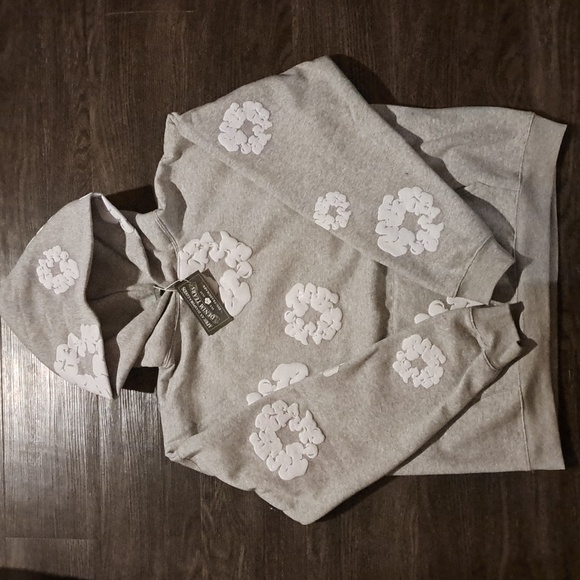 Denim Tears Other - Denim Tears Hoodie Grey NEW